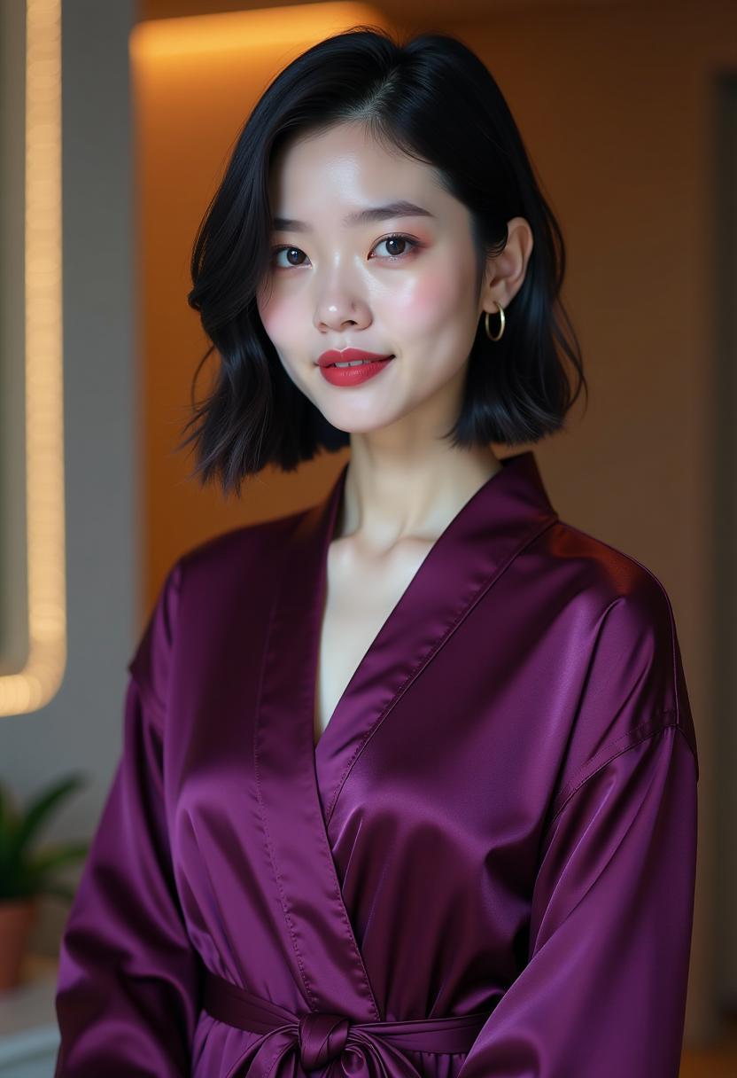 镜中红颜